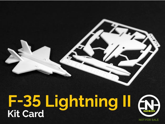 F35 Lightning Ii Kit Card