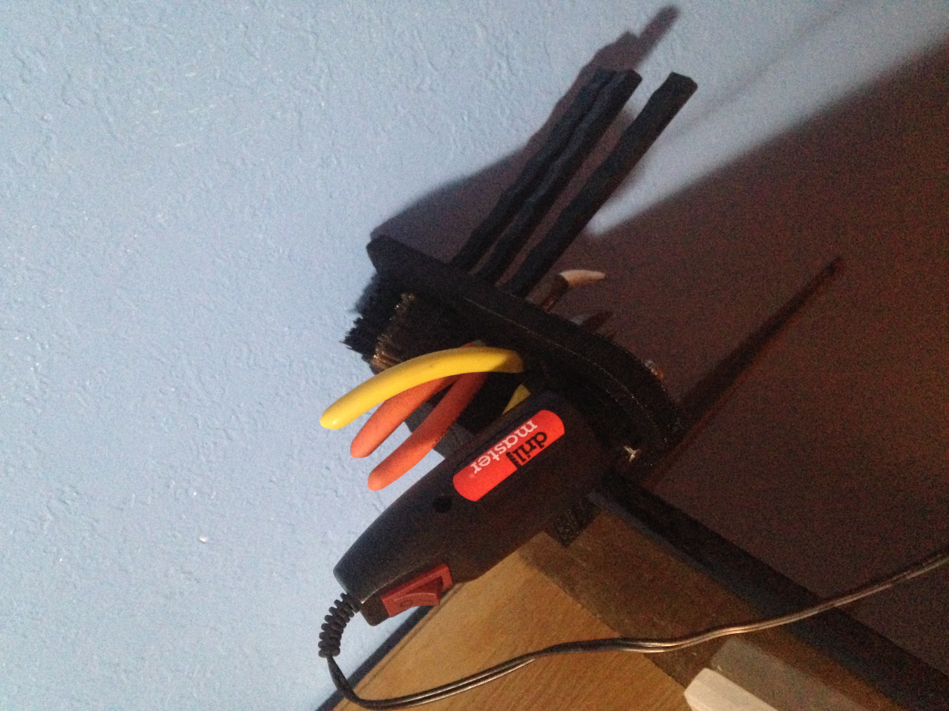 side table tool holder