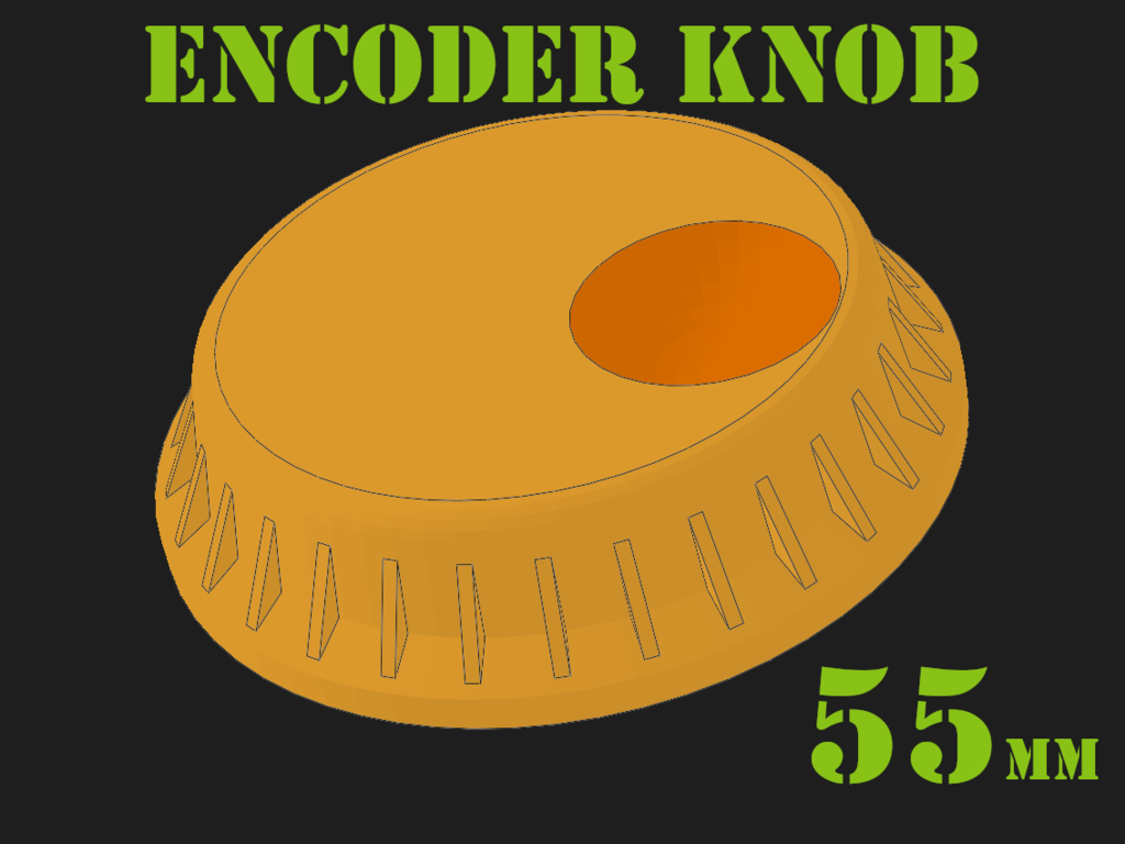Big rotary encoder knob (potentiometer)