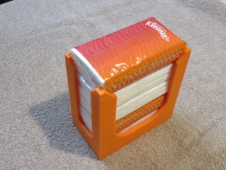 Pocket size tissue holder