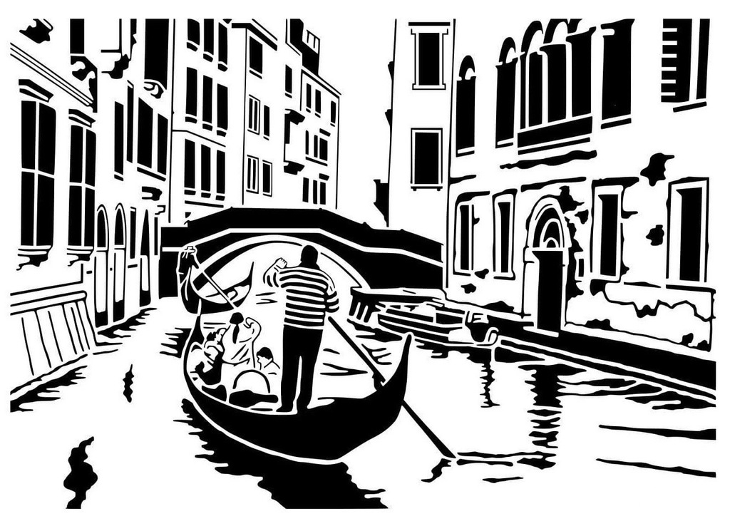 Venice stencil