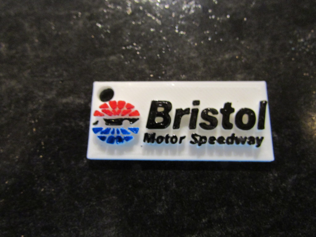 Bristol Motor Speedway Keychain