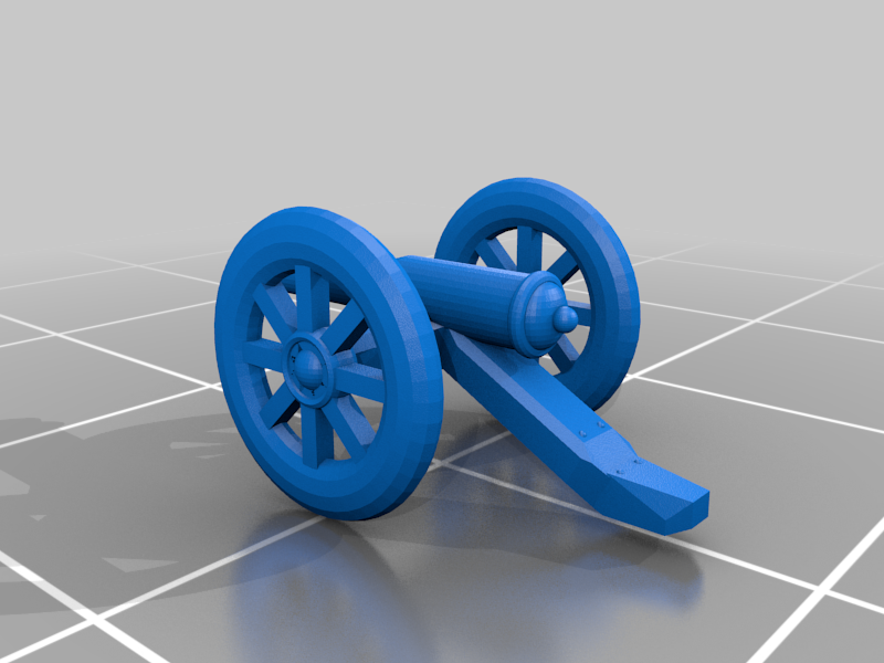 old cannon model