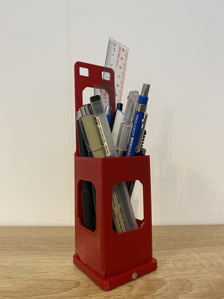 Minimalistic Compact and Fast printing Pen holder