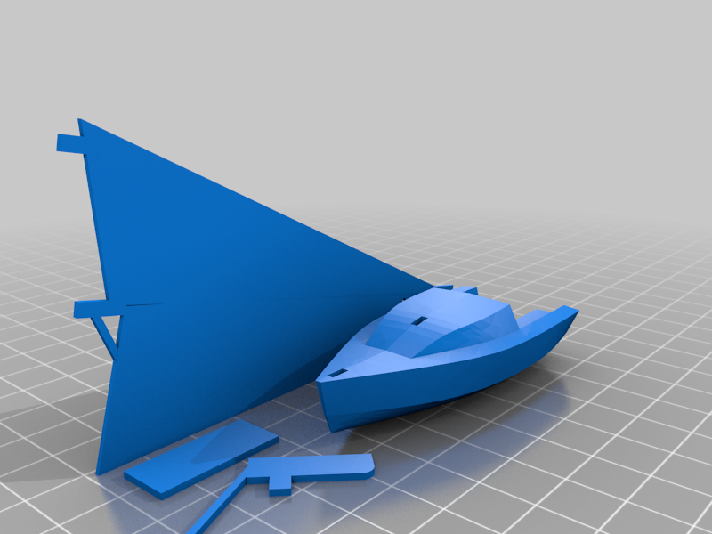 Microclass Sailingboat (small modell) 