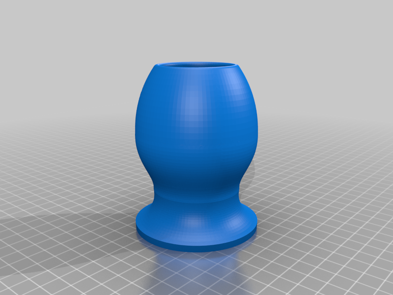 Buttplug With Hole 72mm