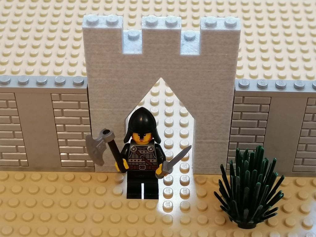 Castle Portal for Modular castle kit - Lego compatible
