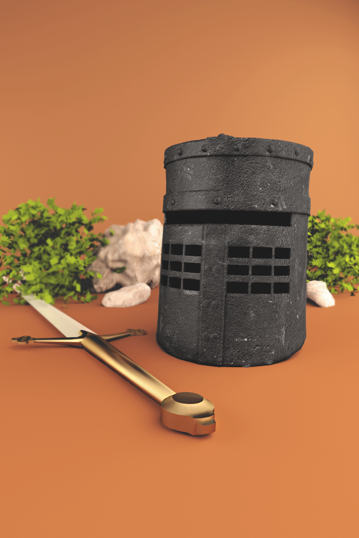 Monty Python Black Knight Helmet