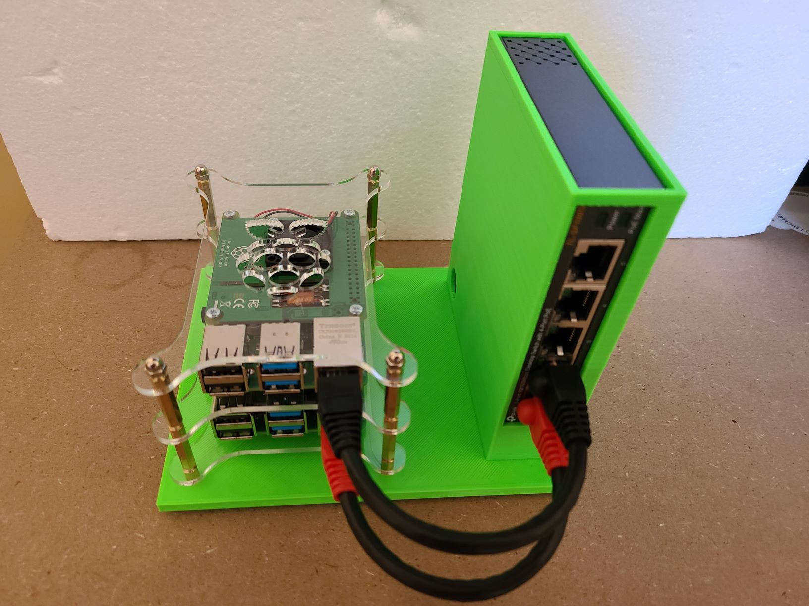 Raspberry Pi Cluster Stand