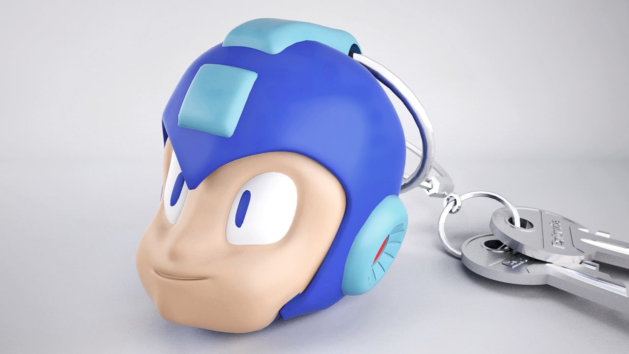 Mega Man Key Ring