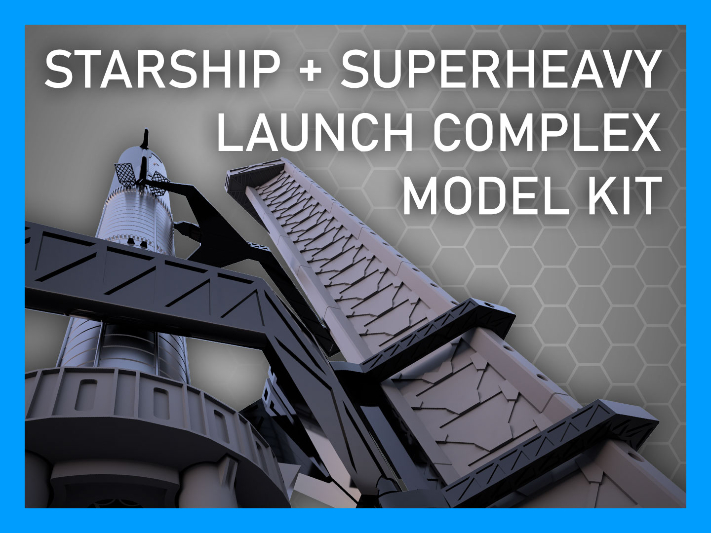 The Ultimate 1:200 Starship Launch Complex Set