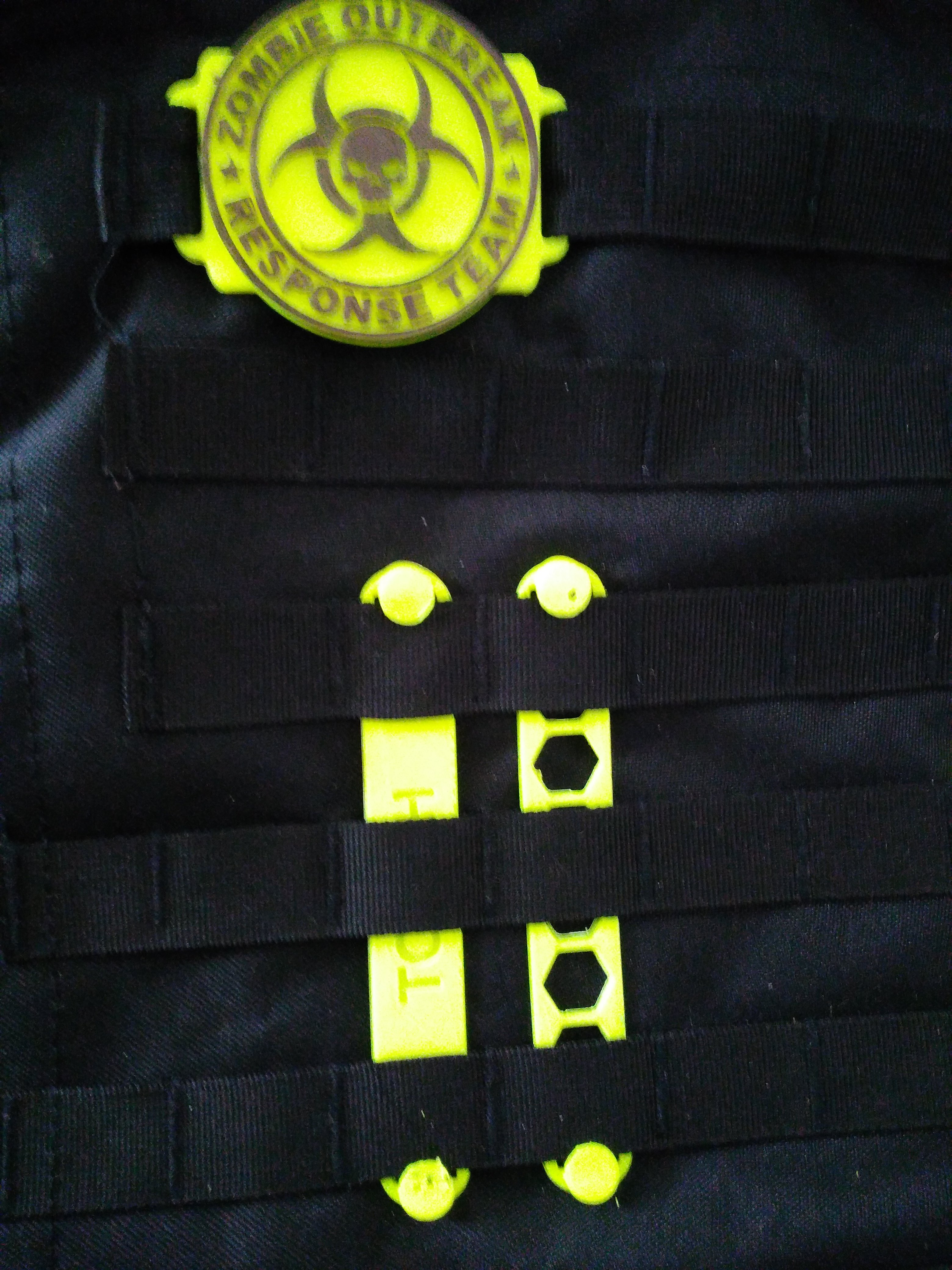 Molle / PALS speed clip 3, 5 and 7 loops