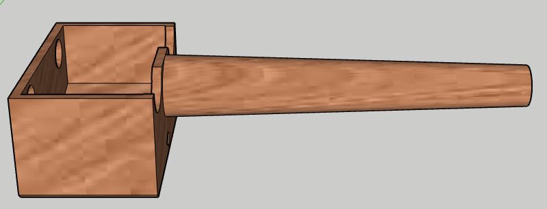 Bird perch for birdhouse