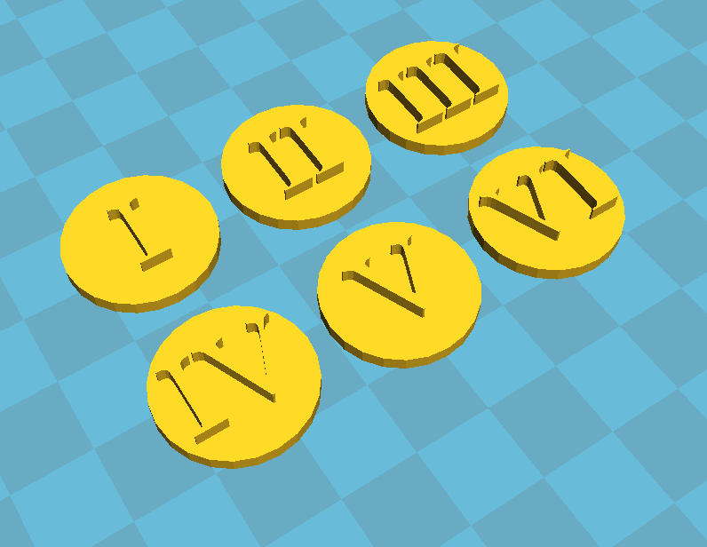 Objective Markers Mini War Gaming Warhammer 40k