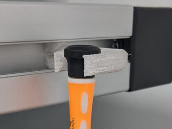 Parametric screwdriver hook For Tslot Mounting (OpenSCAD)