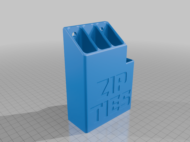 LOOSE ZIP TIE HOLDER / MAGNETIC