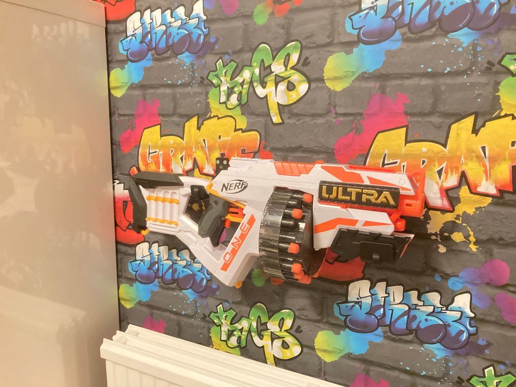 Wall hooks for Nerf Ultra One