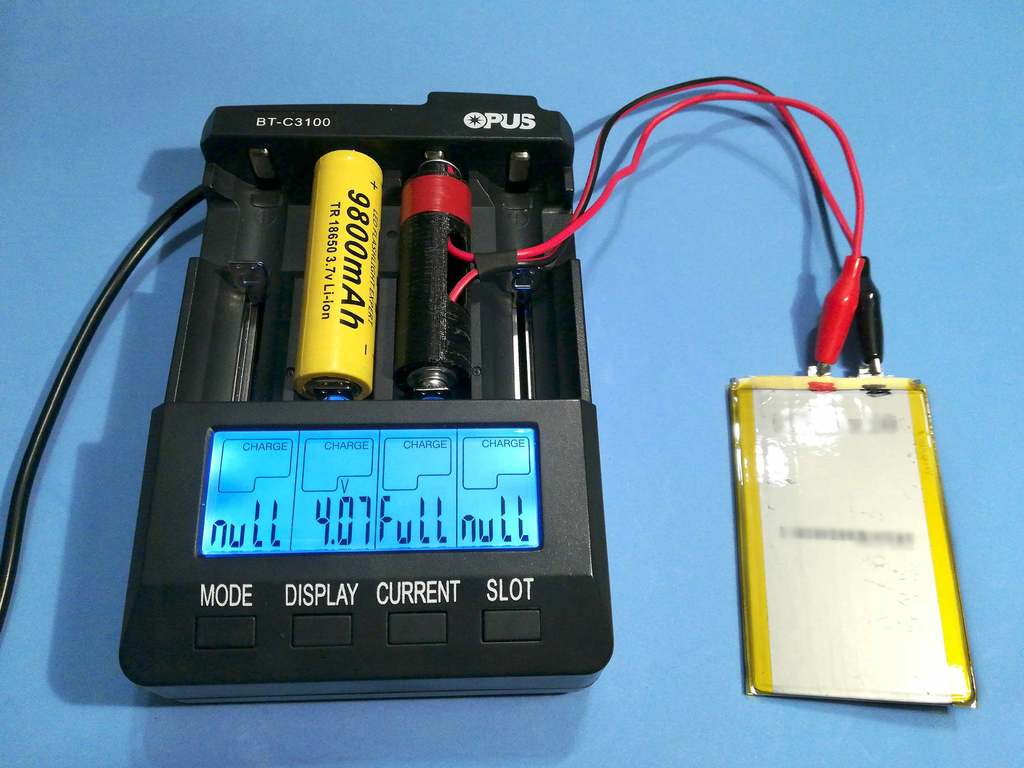 Dummy 18650 battery for charger.