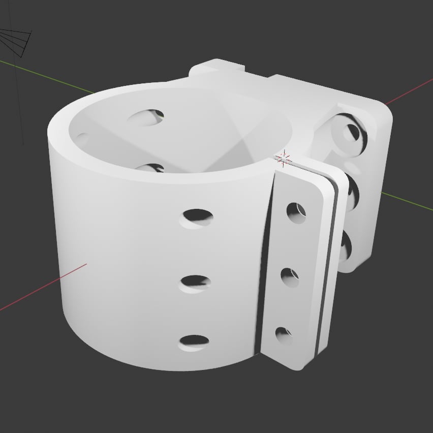 TTC450 Spindle Holder / Mount for 65mm Router by quantentherapeut