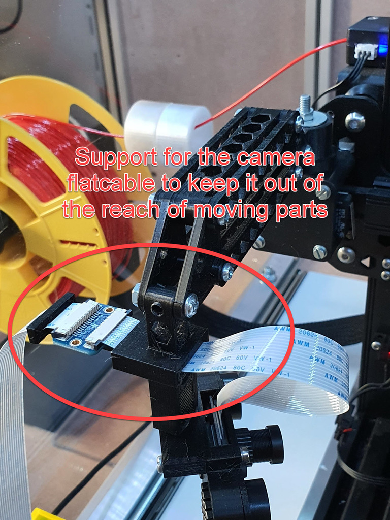 Universal 3D Printer Camera Mount