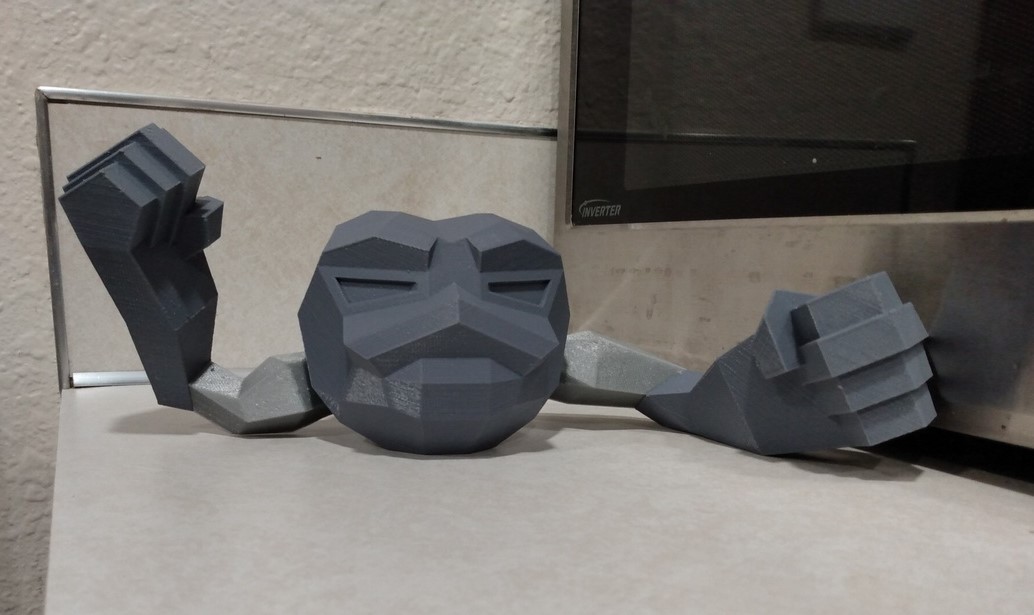 074 Geodude Dual Low-Poly
