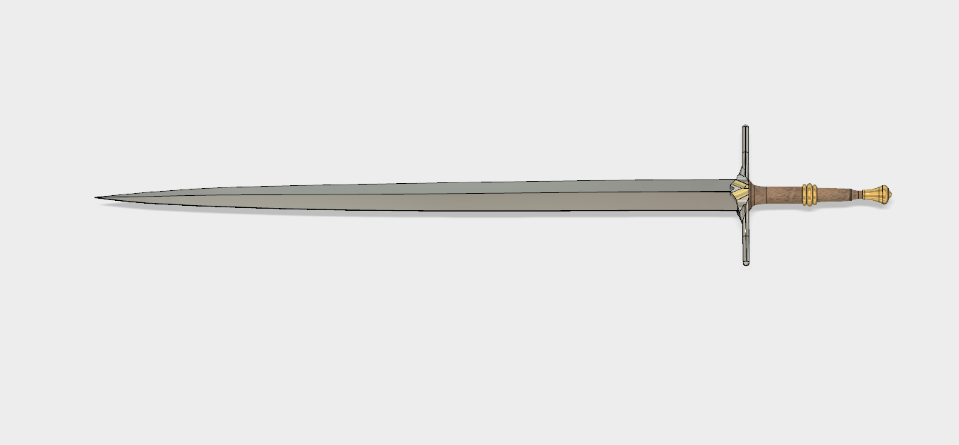 witcher style sword