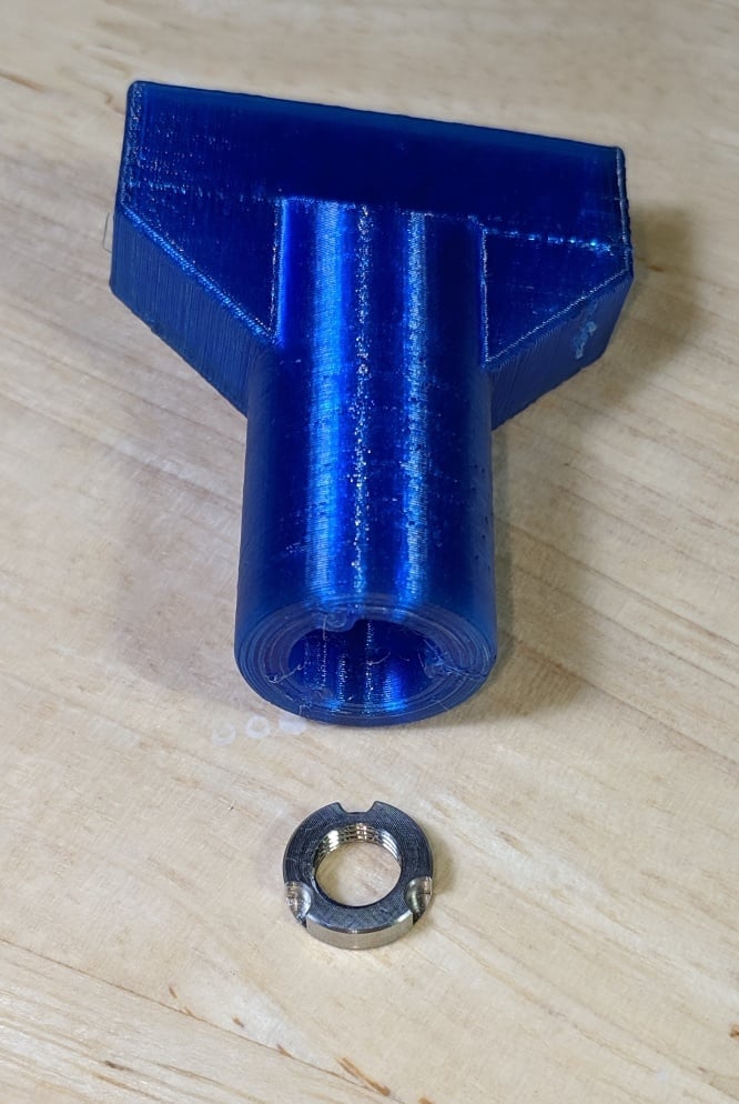 Wrench for tri-wing security SMA nut