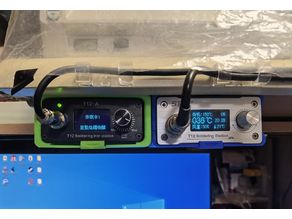 Soldering station mounting bracket 3D model