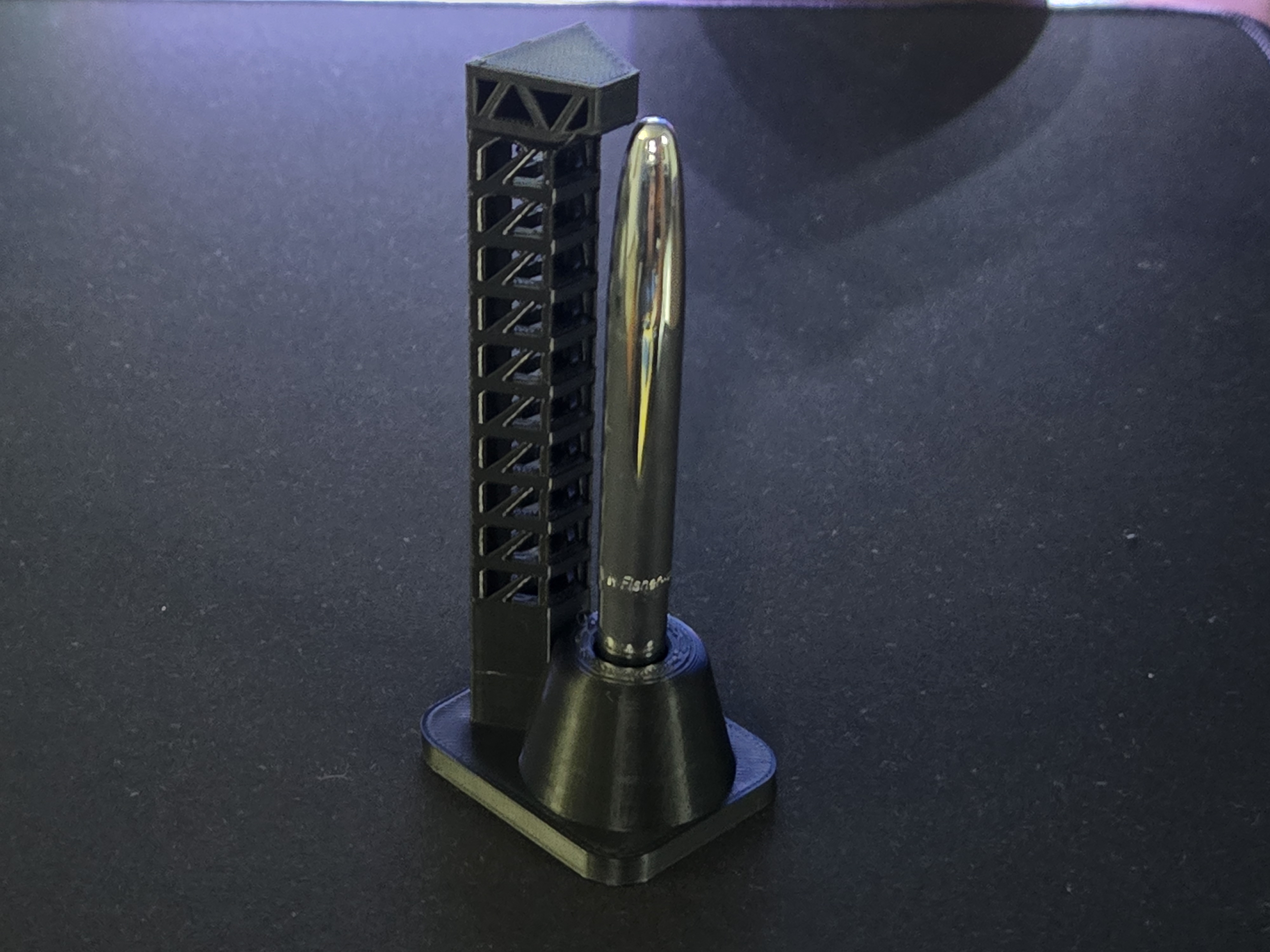 Fisher Space Pen Launch Tower Stand