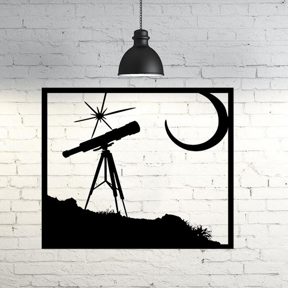 Night Stars Wall sculpture 2D