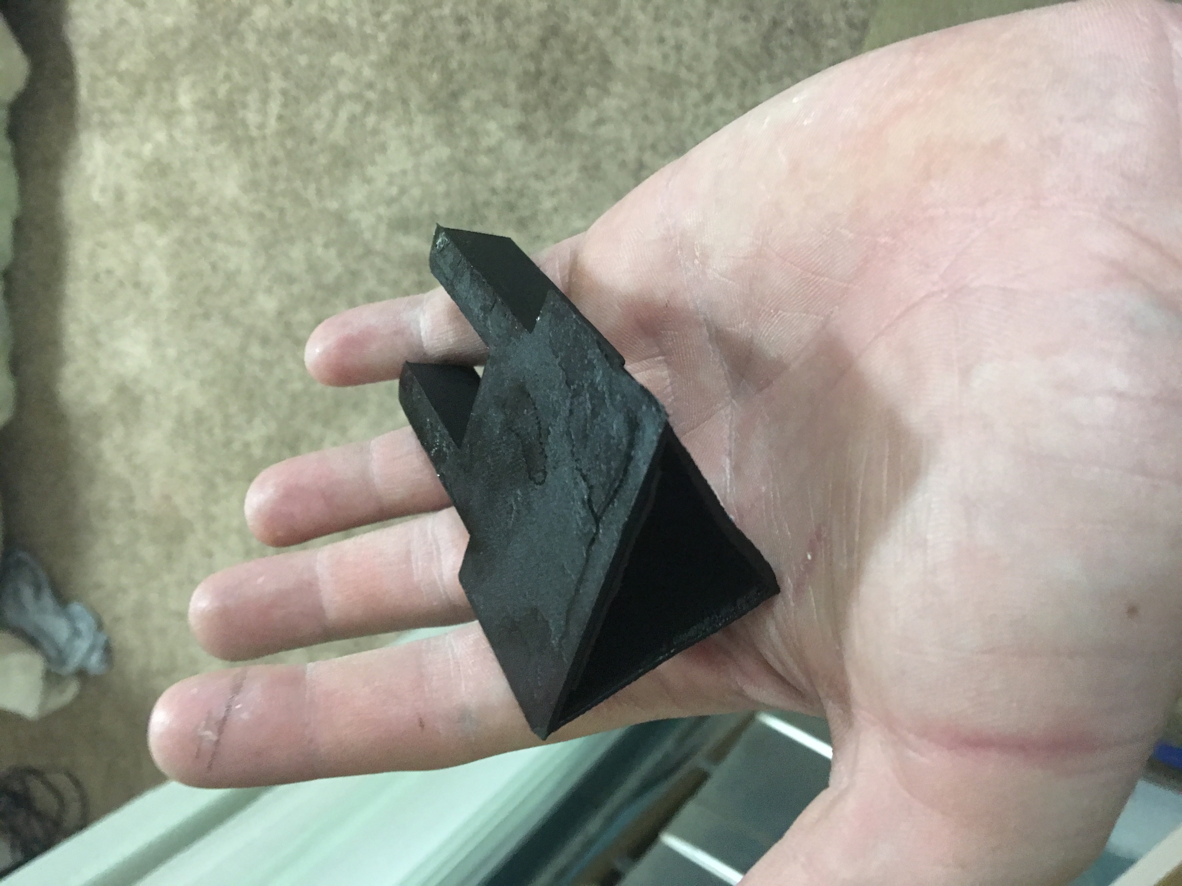 Form 1+ to Form 2 post processing plate adapter