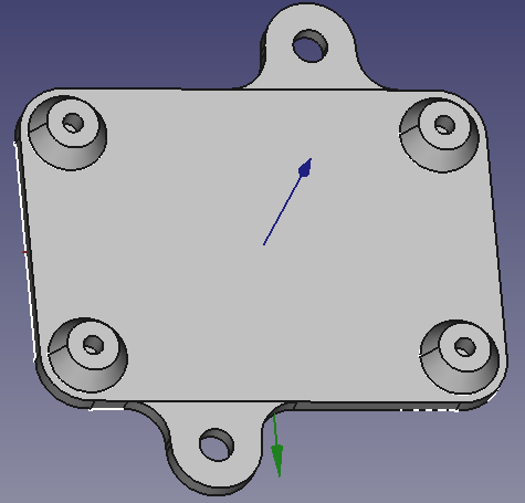 Ideaformer Mosfet Mount for 2040 Extrusions