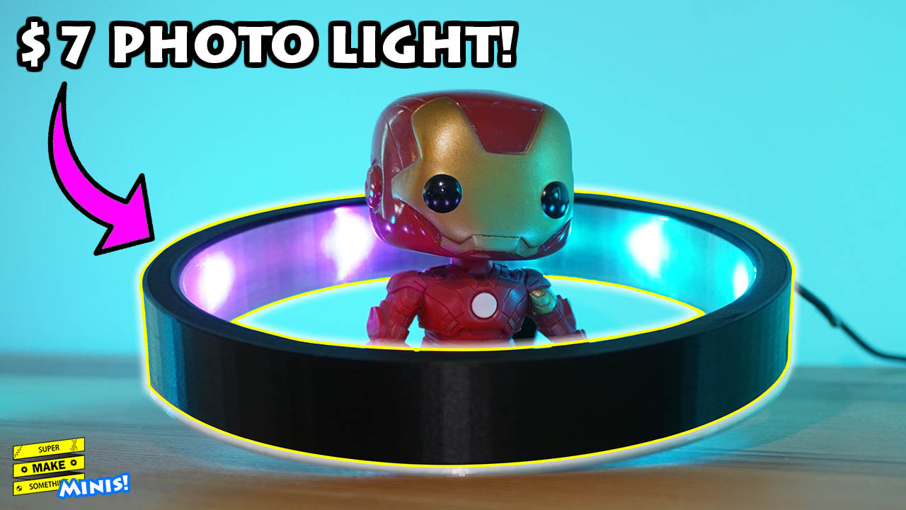 DIY Photo Ring Light (Super Make Something Minis!)
