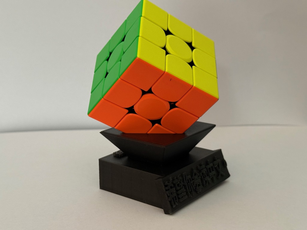 Hope you can read Chinese- Cube Stand