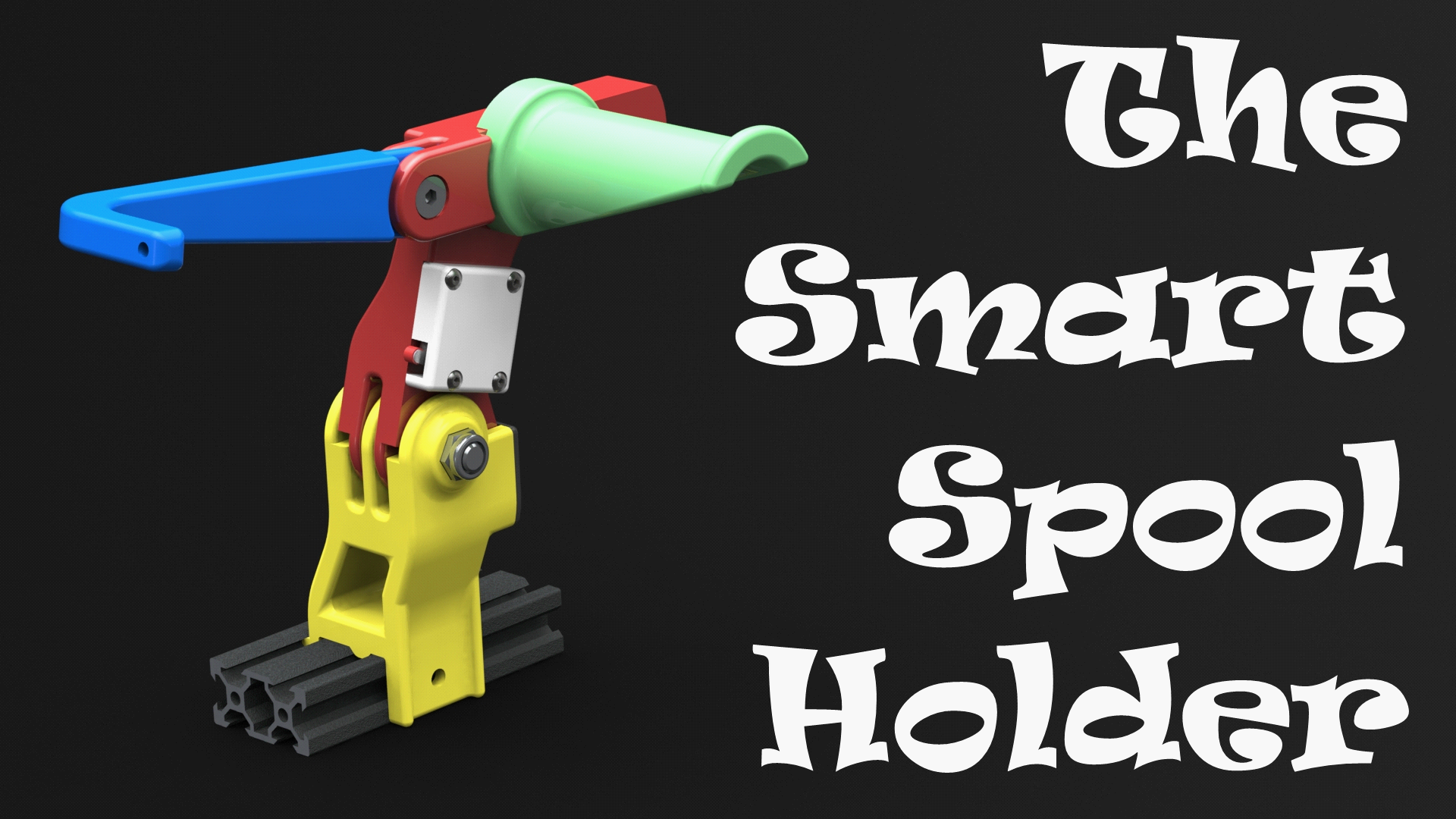 The Smart Spool Holder (with filament tangle & runout sensor)