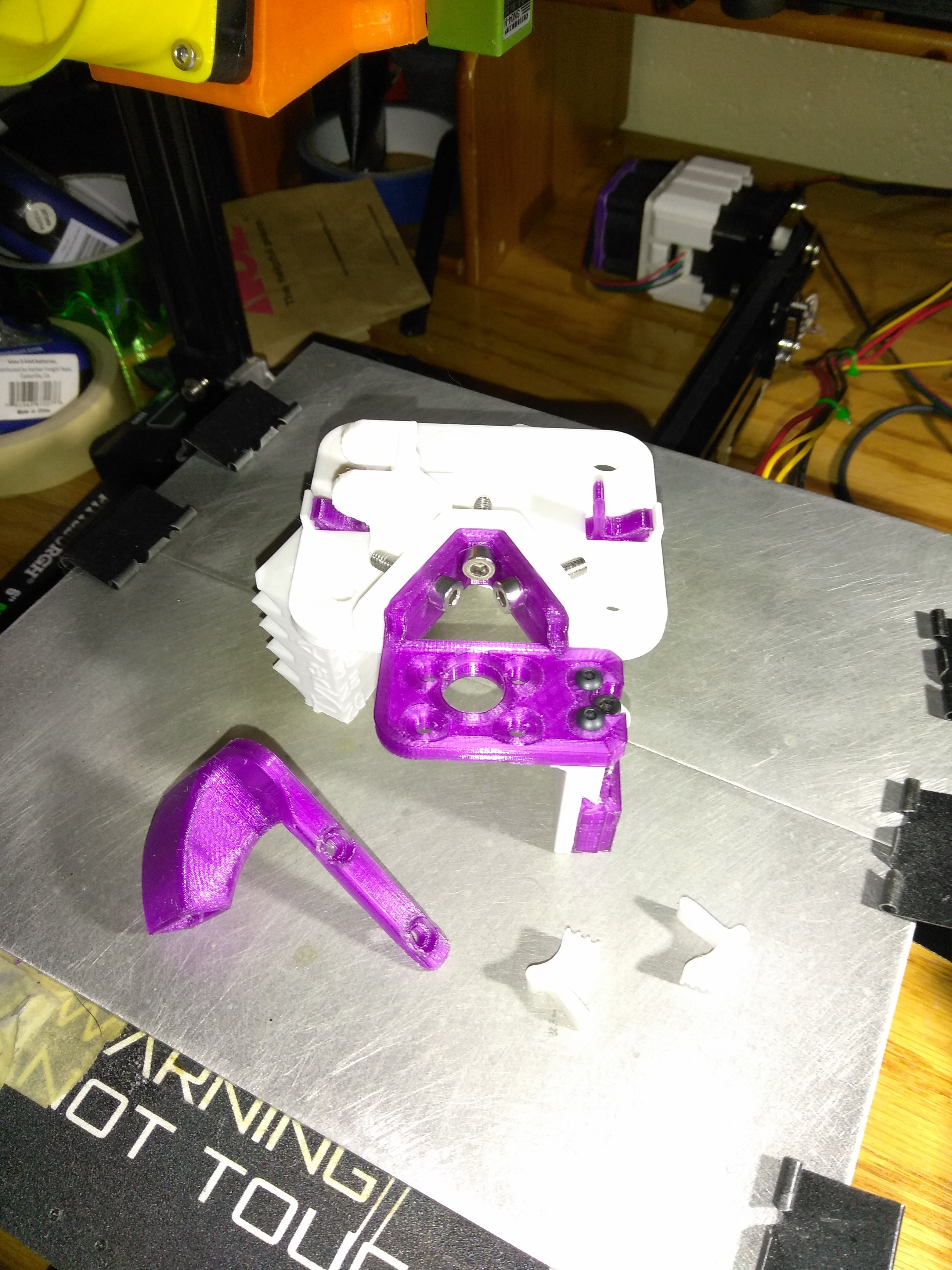 Mod X Carriage with Stock Head and Adjustable Sensor Mount