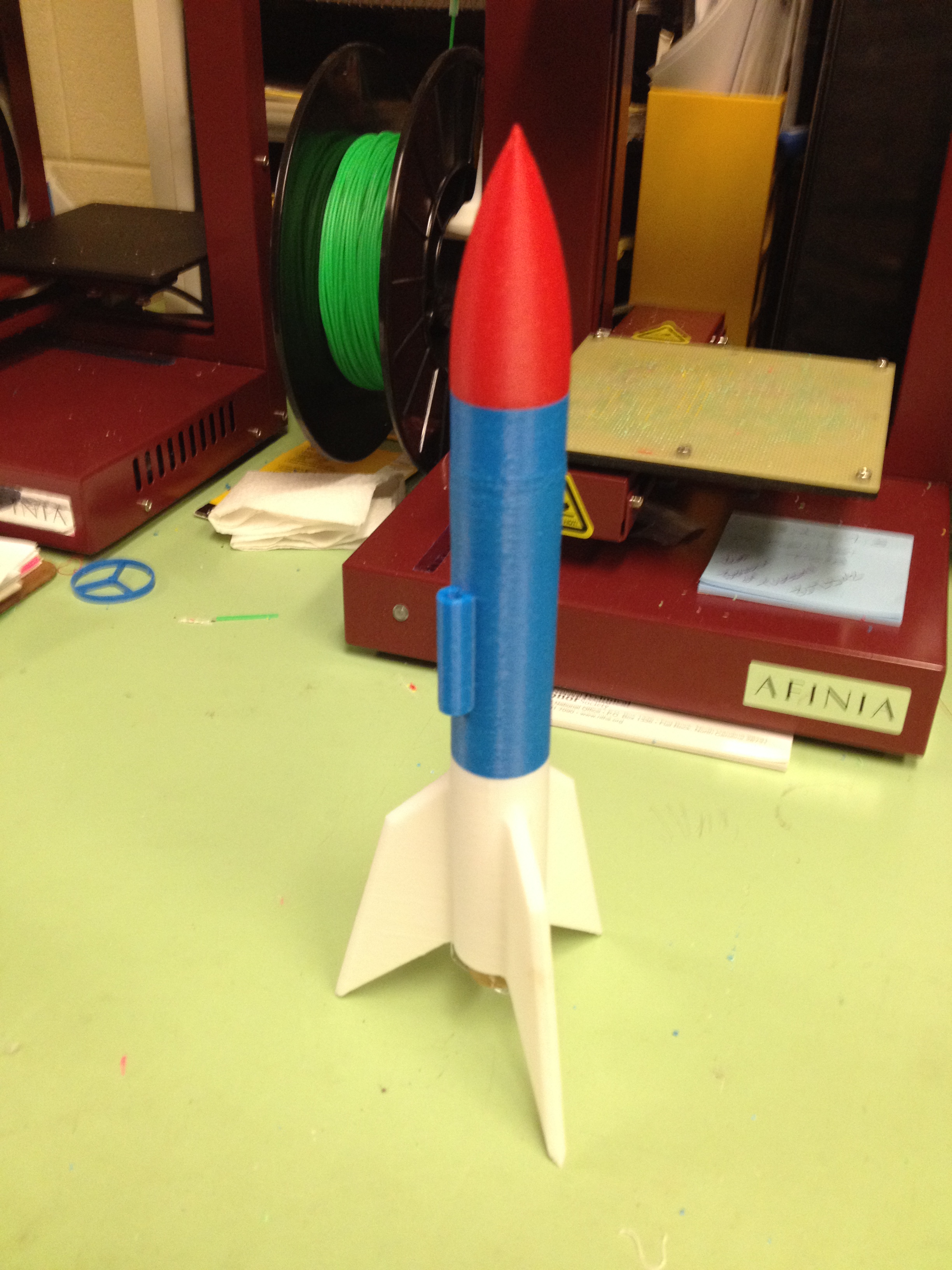 3D printable Model Rocket