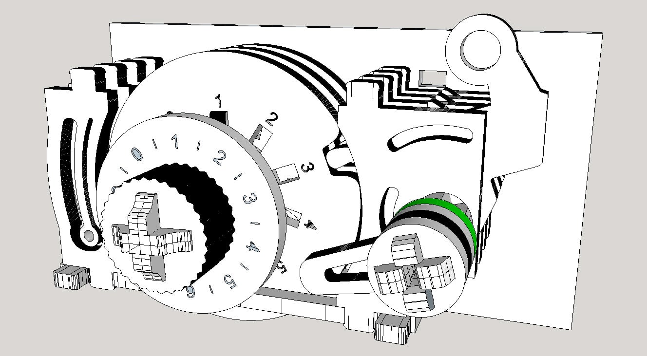 Combination Lock - work in progress