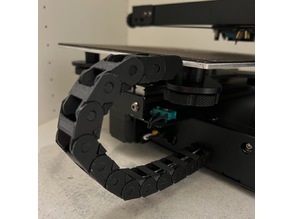 KPS3 and KPS3 PRO Dragchain Cable Chain Mounts 3D model