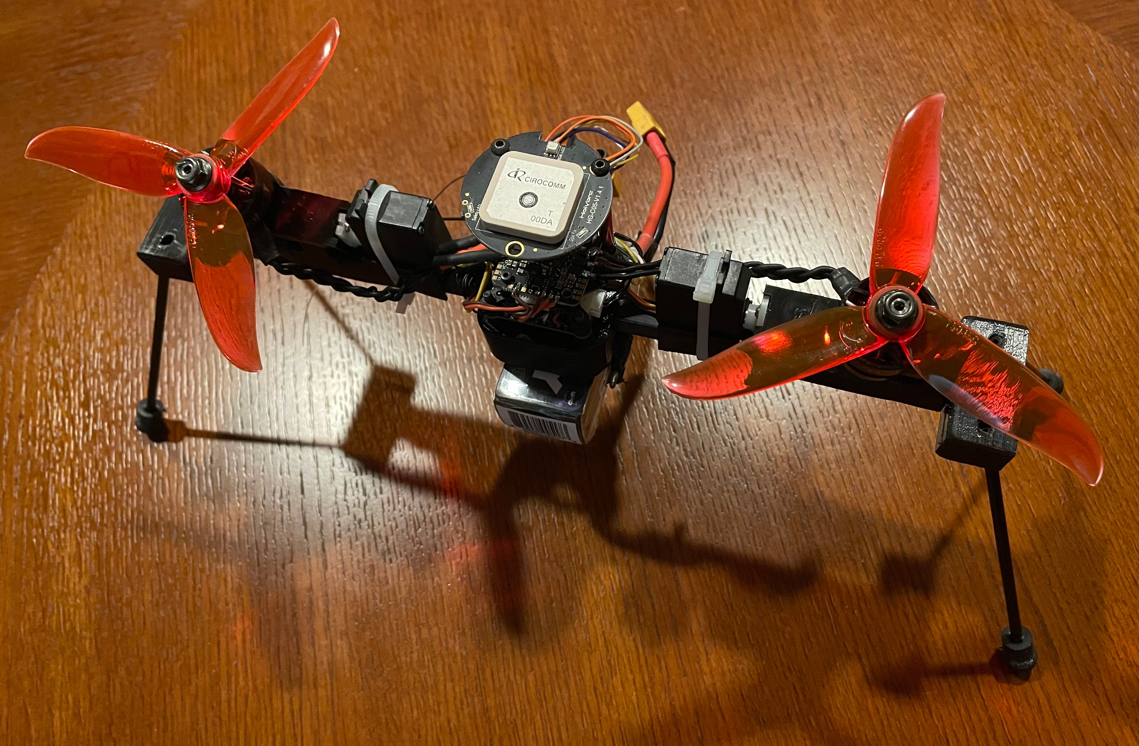 Bicopter Drone RC Ardupilot / Betaflight / Inav