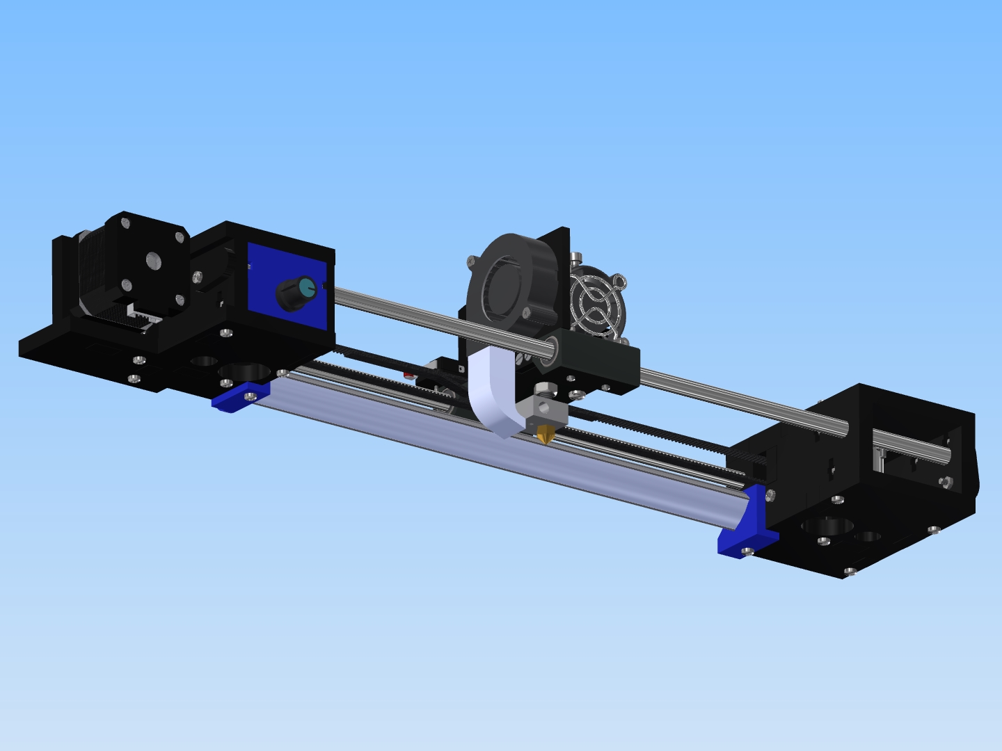 Anet A6 LED light bar