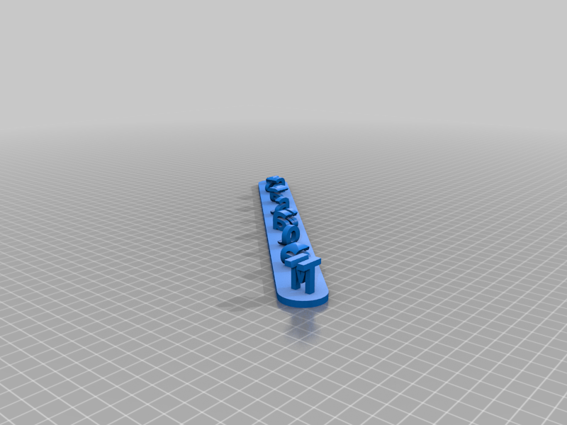 My Customized 3D Ambigramteonatanpunto