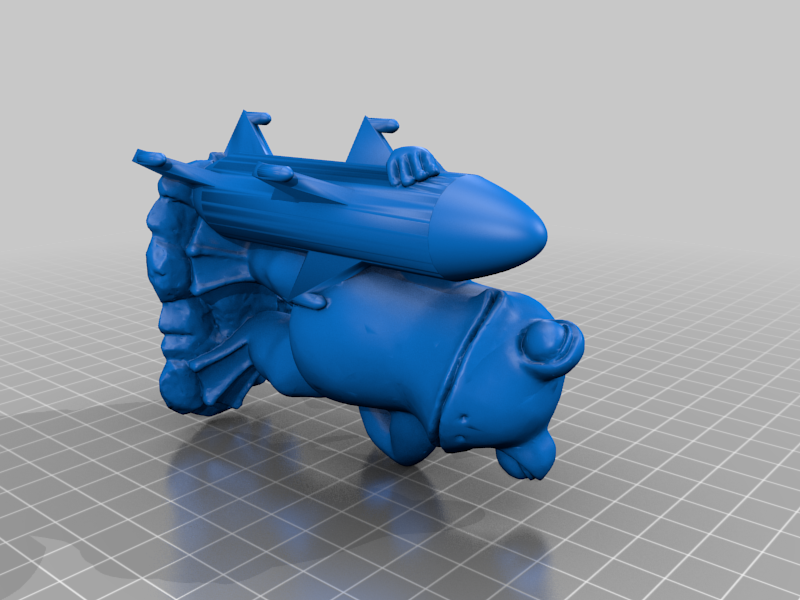 Missile Toad! (Not really a toad, doesn't like you kissing under him)