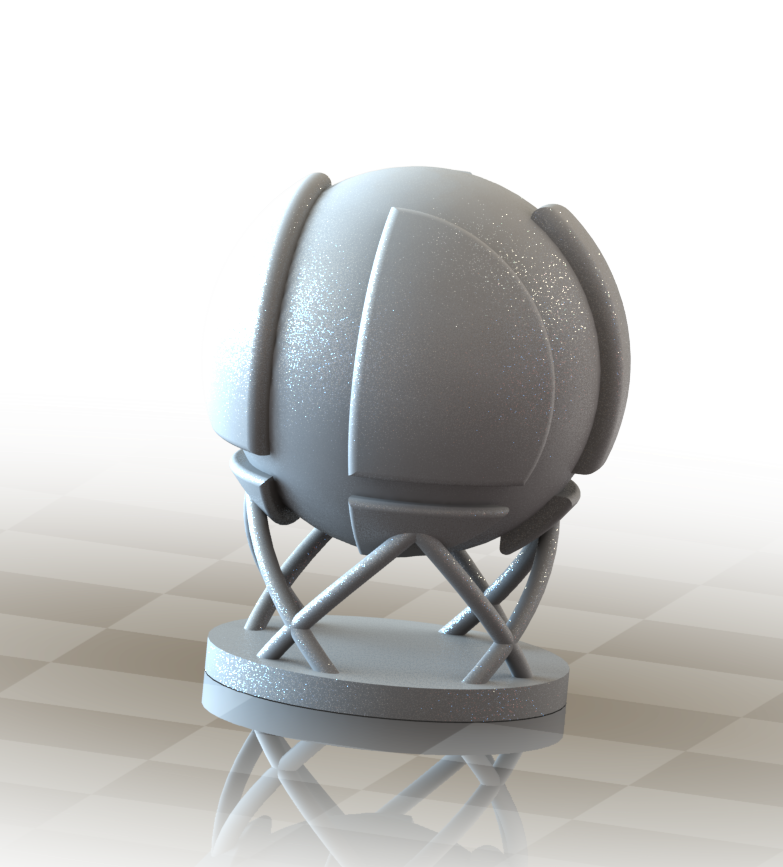 Smash Bros Ball Trophy