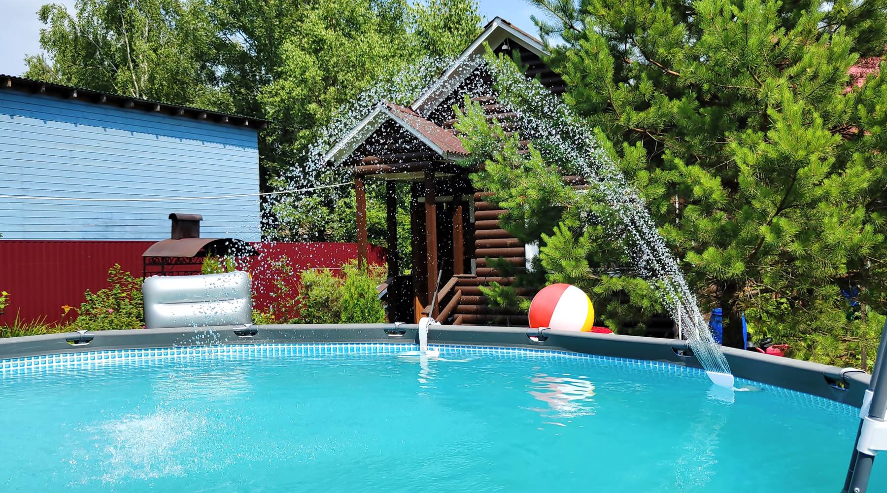 INTEX fountain pool