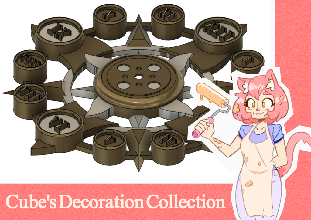 Sun Clock - Cube's Decoration Collection