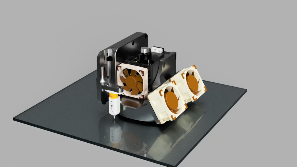 E3D Hemera + Noctua 40mm + BLTouch for Ender 3 / CR20-Pro