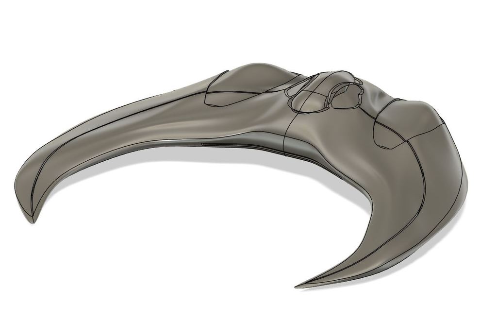 Inspired Stealth Mooncopter 3D model