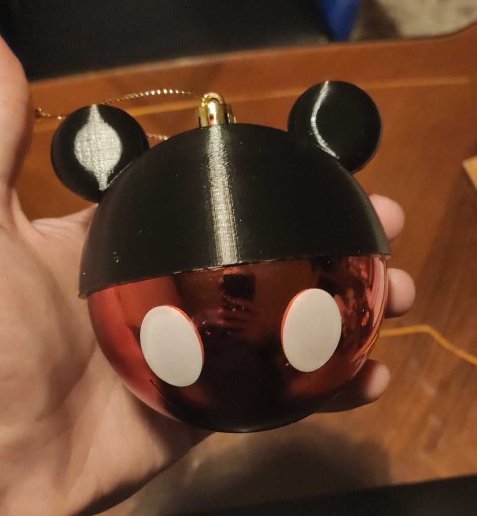 Mickey mouse christmas ball