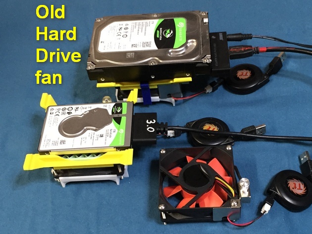 old hard drive fan